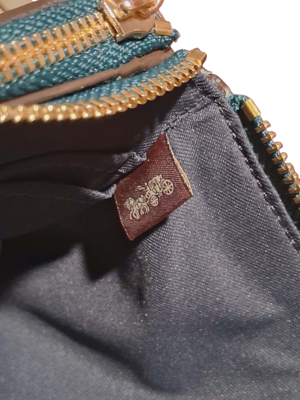 Coach Dempsey Double Zip Wallet C3319 - Picture 11 of 12